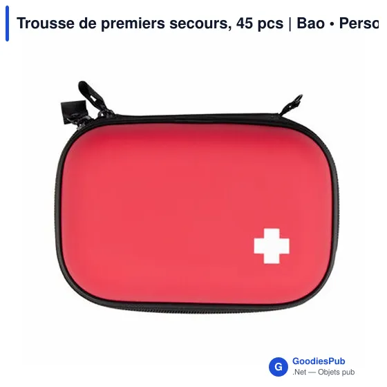 Trousse de premiers secours personnalisable avec logo | Bao - Image 7