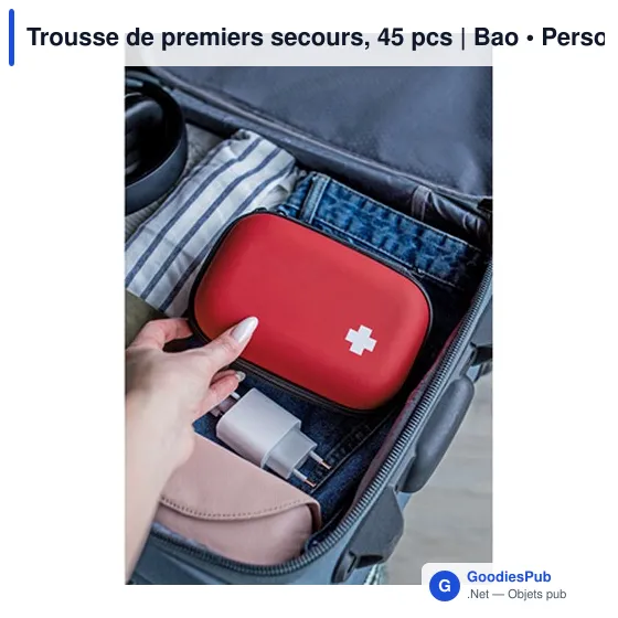 Trousse de premiers secours personnalisable avec logo | Bao - Image 9