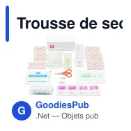 Trousse de secours personnalisable avec logo - 64 pièces | Ramona - Miniature 5