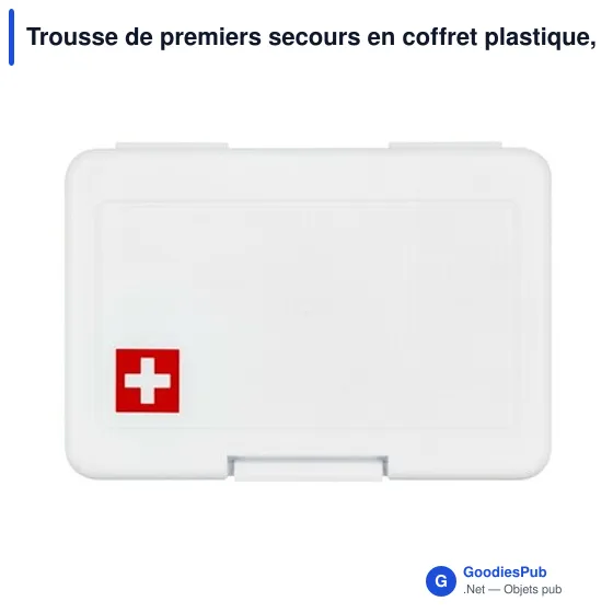 Trousse de secours personnalisable avec logo - 64 pièces | Ramona - Image 6