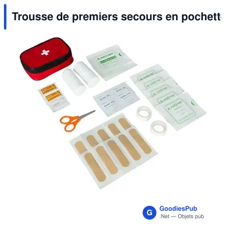 Trousse de premiers secours en pochette, 25 pcs | Briar