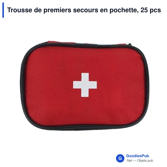 Trousse de premiers secours en pochette, 25 pcs | Briar - Image 5