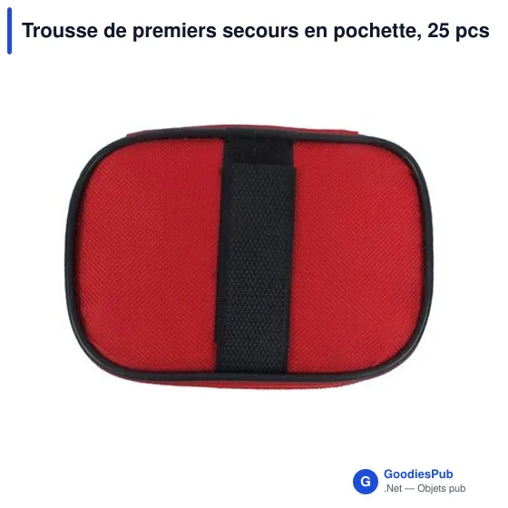 Trousse de premiers secours en pochette, 25 pcs | Briar - Image 6