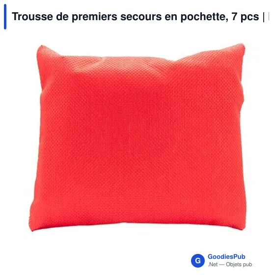 Trousse de premiers secours personnalisable avec logo - 7 pcs | Holden - Image 5