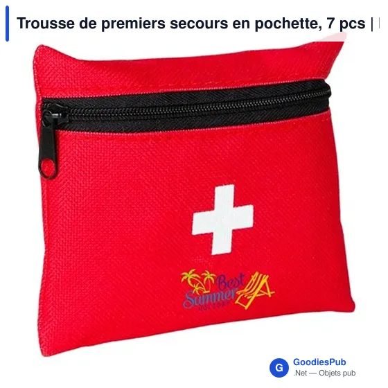 Trousse de premiers secours personnalisable avec logo - 7 pcs | Holden - Image 6