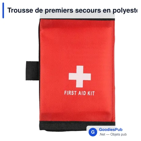 Trousse de premiers secours en polyester rPET 600D Kairo