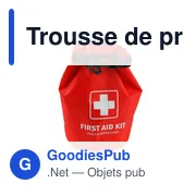 Trousse de premiers secours personnalisable avec logo - Air Gifts 47 él. | Ryan - Miniature 1