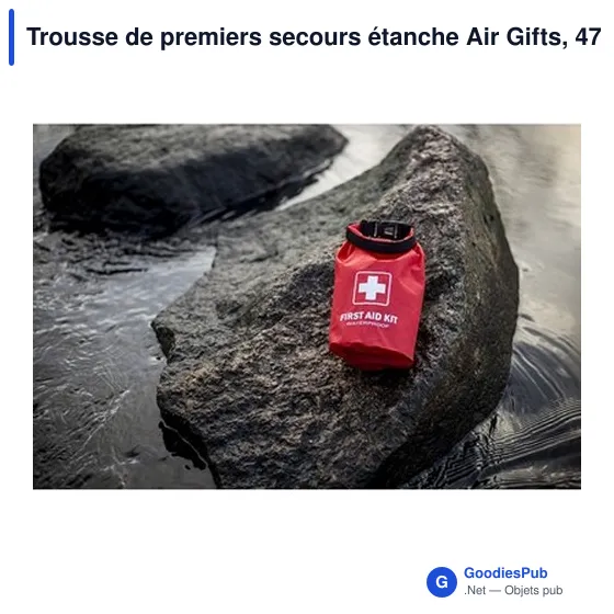 Trousse de premiers secours personnalisable avec logo - Air Gifts 47 él. | Ryan - Image 2