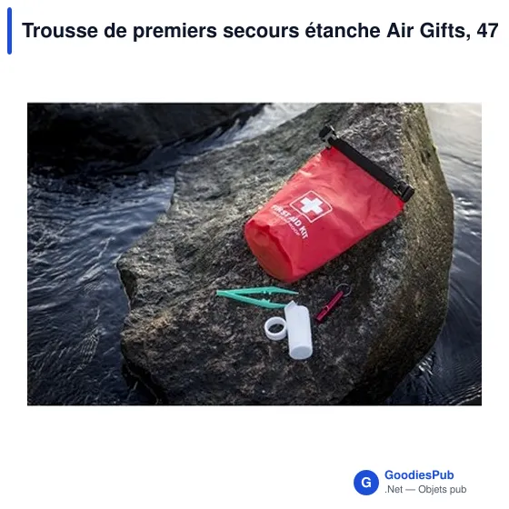 Trousse de premiers secours personnalisable avec logo - Air Gifts 47 él. | Ryan - Image 3