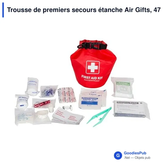 Trousse de premiers secours personnalisable avec logo - Air Gifts 47 él. | Ryan - Image 5