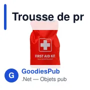 Trousse de premiers secours personnalisable avec logo - Air Gifts 47 él. | Ryan - Miniature 7