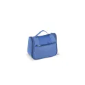 Variante Bleu - Trousse de toilette de voyage personnalisable en rPET 300D avec logo - Kora