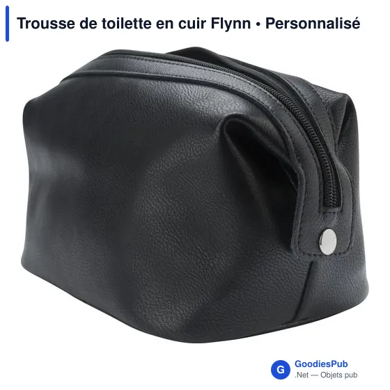 Trousse de toilette en cuir Flynn - Image 5