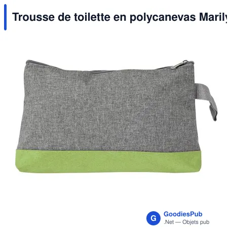 Trousse de toilette en polycanevas Marilyn