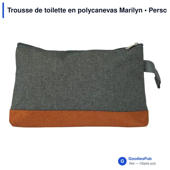 Trousse de toilette en polycanevas Marilyn - Image 3