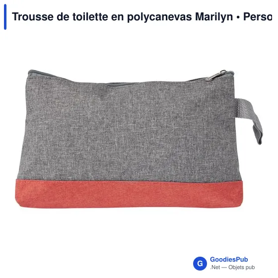 Trousse de toilette en polycanevas Marilyn - Image 5