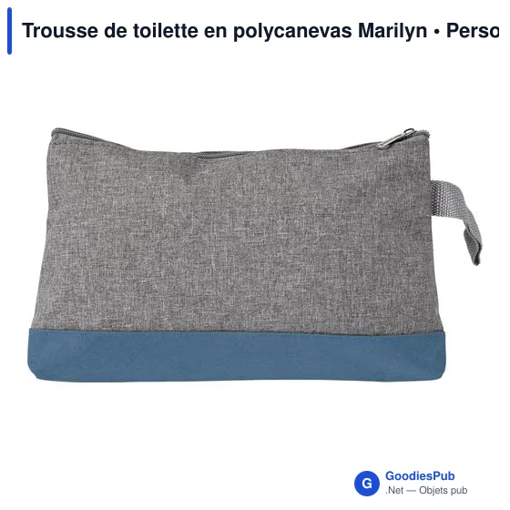 Trousse de toilette en polycanevas Marilyn - Image 7