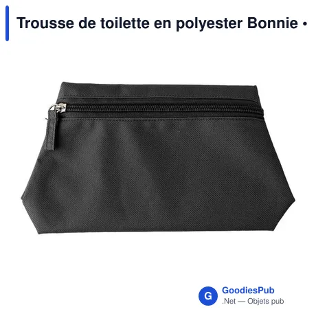 Trousse de toilette en polyester Bonnie