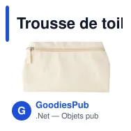 Trousse de toilette en polyester Bonnie - Miniature 2