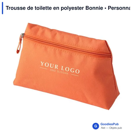 Trousse de toilette en polyester Bonnie - Image 3