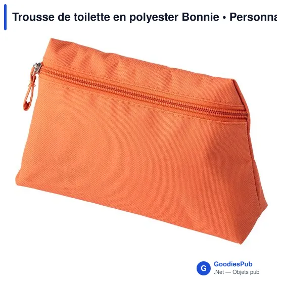 Trousse de toilette en polyester Bonnie - Image 4