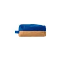 Variante bleu - Trousse de toilette personnalisable en polyester avec logo - Lynn