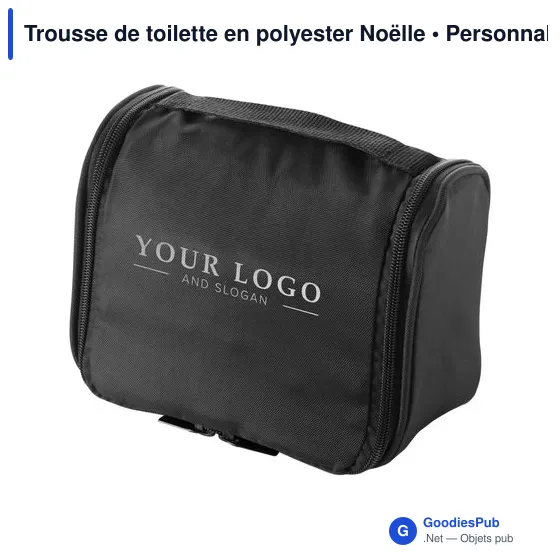 Trousse de toilette en polyester Noëlle - Image 4