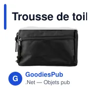 Trousse de toilette personnalisable en rPET avec logo - Natasha - Miniature 10