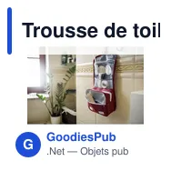 Trousse de toilette personnalisable avec logo | Gloria - Miniature 11