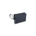 Variante Bleu foncé - Trousse de toilette personnalisable en polyester 210D avec logo - InSideOut Carry Care