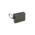 Variante Vert foncé - Trousse de toilette personnalisable en polyester 210D avec logo - InSideOut Carry Care