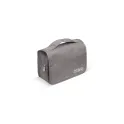Variante Gris - Trousse de toilette personnalisable en polyester avec logo - Voyage