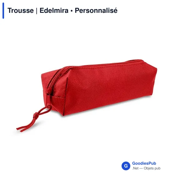 Trousse personnalisable en polyester avec logo - Edelmira - Image 1