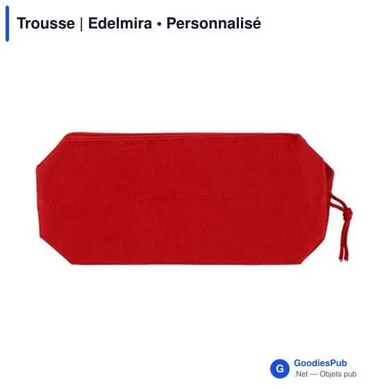 Trousse personnalisable en polyester avec logo - Edelmira - Image 3
