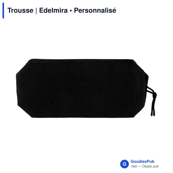 Trousse personnalisable en polyester avec logo - Edelmira - Image 6