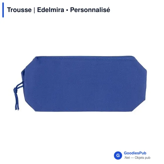 Trousse personnalisable en polyester avec logo - Edelmira - Image 9