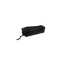 Variante noir - Trousse personnalisable en polyester avec logo - Edelmira