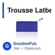 Stylo personnalisable avec logo pour objets publicitaires B2B - Miniature 1
