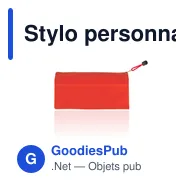 Stylo personnalisable avec logo pour objets publicitaires B2B - Miniature 10