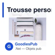 Trousse personnalisable Marfik avec logo - Écologique et pratique - Miniature 4
