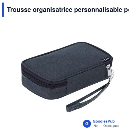 Trousse organisatrice personnalisable pour logo - Zimmer