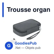 Trousse organisatrice personnalisable pour logo - Zimmer - Miniature 2