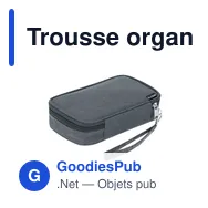 Trousse organisatrice personnalisable pour logo - Zimmer - Miniature 3