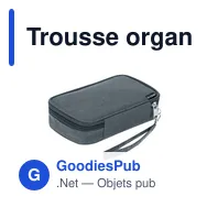 Trousse organisatrice personnalisable pour logo - Zimmer - Miniature 8