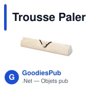 Trousse de papeterie personnalisable en bois avec logo - Trousse Palermo - Miniature 4