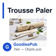 Trousse de papeterie personnalisable en bois avec logo - Trousse Palermo - Miniature 5