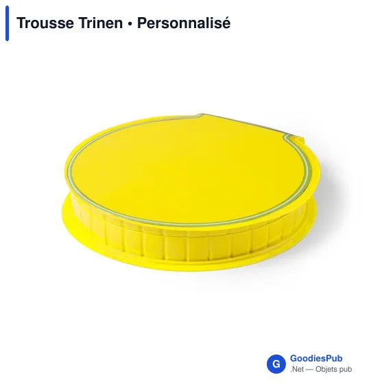 Trousse de coloriage personnalisable avec logo - Trousse Trinen - Image 1
