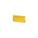 Variante jaune - Trousse à stylo personnalisable Trubin avec logo en polyester recyclé