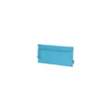 Variante bleu clair - Trousse à stylo personnalisable Trubin avec logo en polyester recyclé