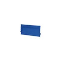 Variante bleu - Trousse à stylo personnalisable Trubin avec logo en polyester recyclé